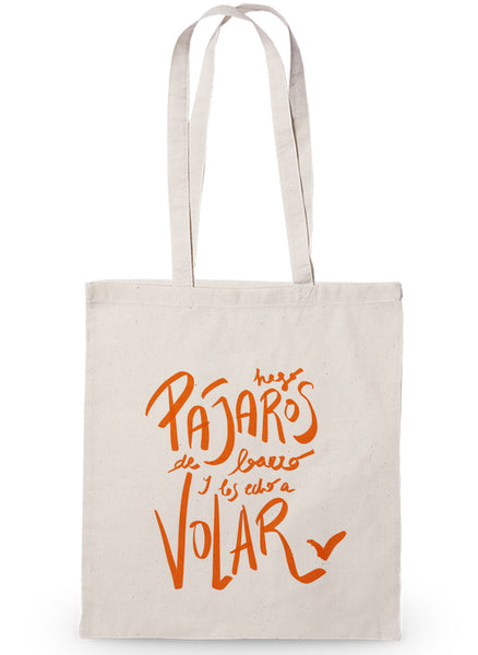 Bolsa tote bag Pájaros