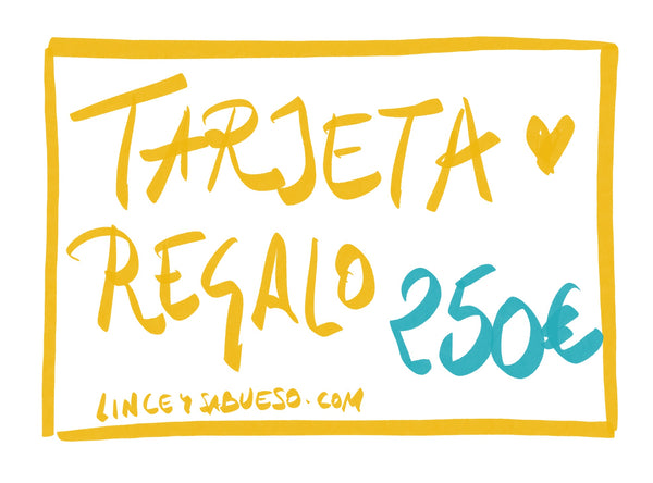 Tarjeta Regalo 250€